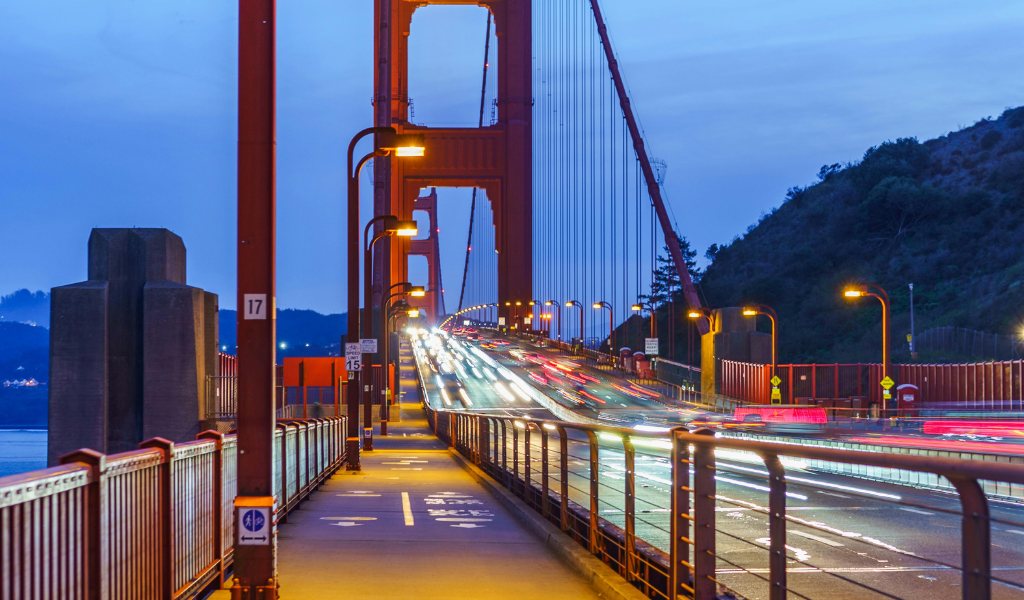 Golden Gate Bridge at Night