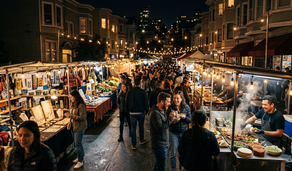 Explore Neighborhood Night Markets