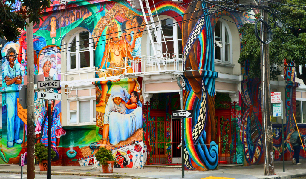 Explore the Famous Mission District Murals