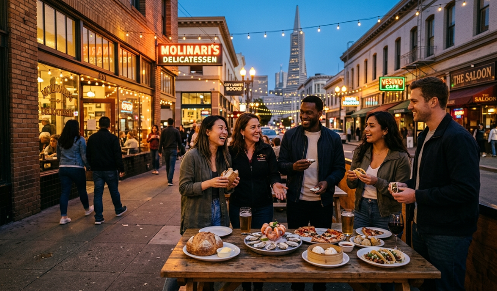 Join an Evening Food Tour