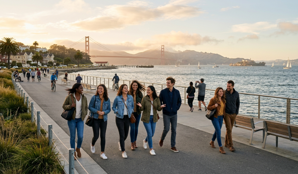 Scenic Waterfront Walks