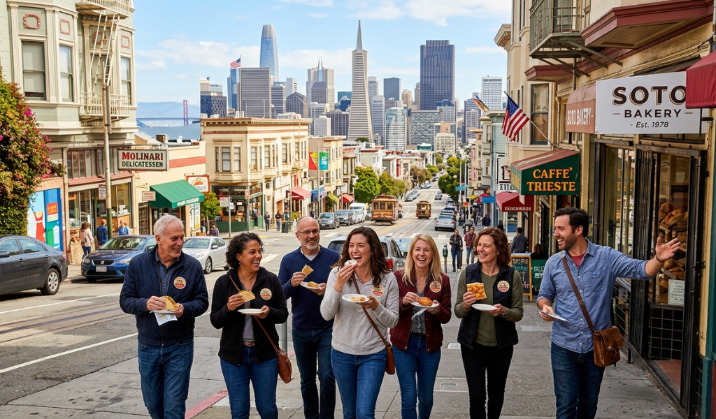 Why a Walking Food Tour Is the Best Way to Explore San Francisco? 