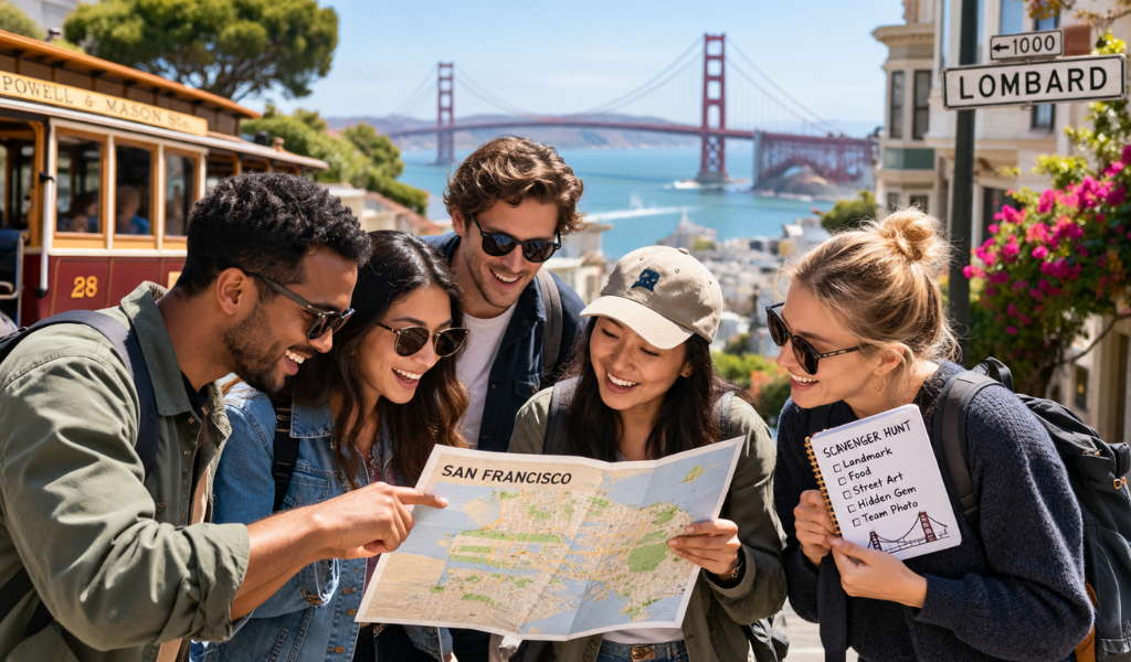 Organize a City Scavenger Hunt