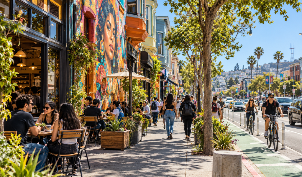 Morning on Valencia Street