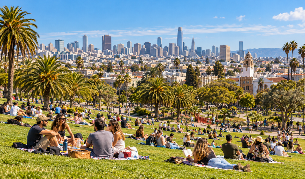 Relax at Dolores Park