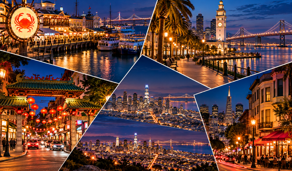 Places to See in San Francisco at Night