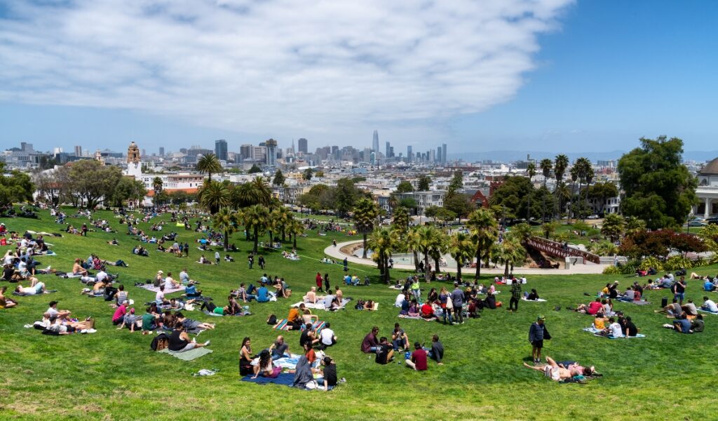 Views at Dolores Park